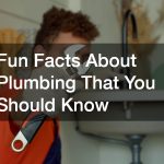 Fun Facts About Plumbing That You Should Know